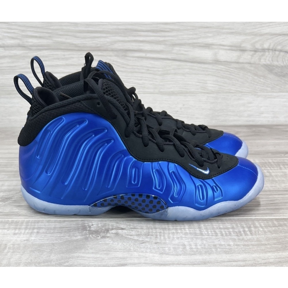 Nike Little Posite One Foamposite Royal Blue GS Size 6.5Y / 8 Women's FV5365-400